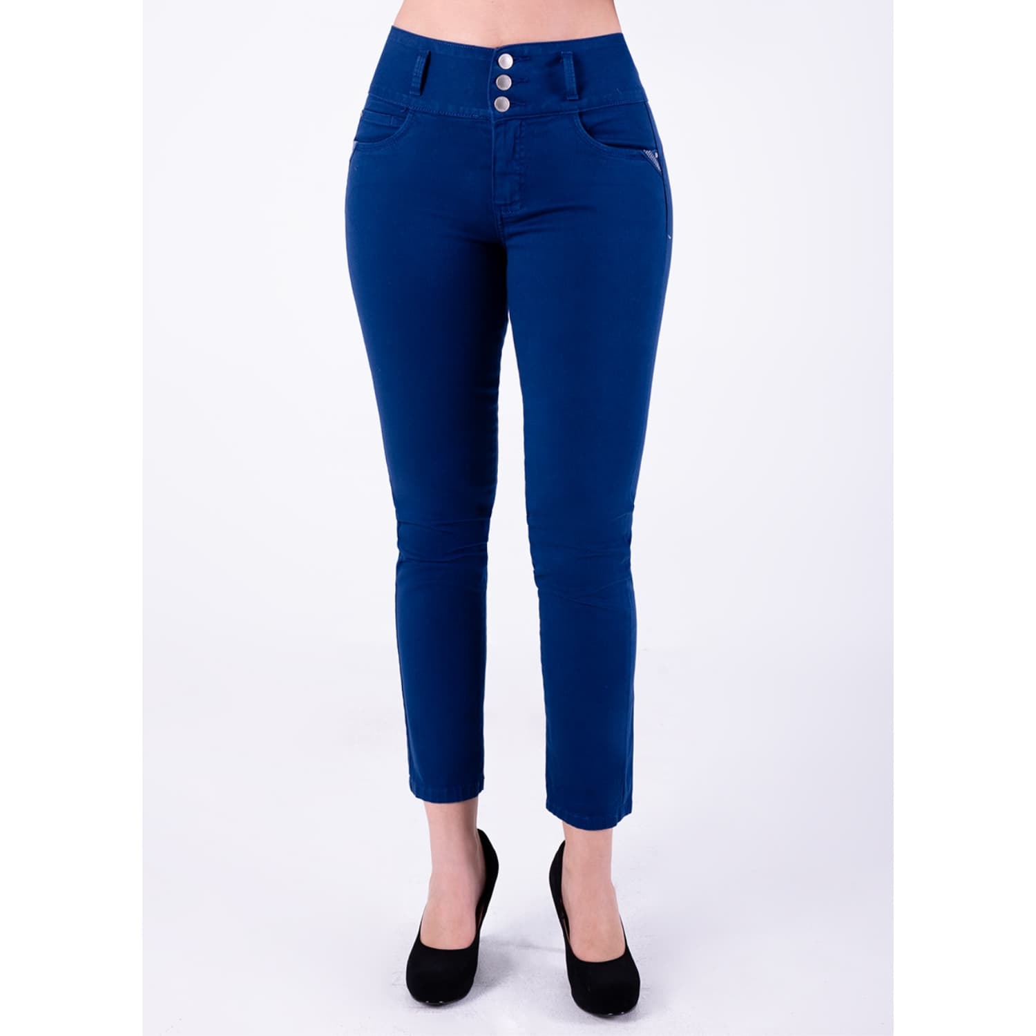 PANTALON CLASICO DRILL STRETCH PARA MUJER KATICA